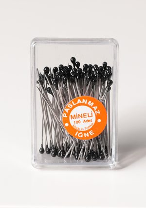 Iglice za maramu 100 kom * crne