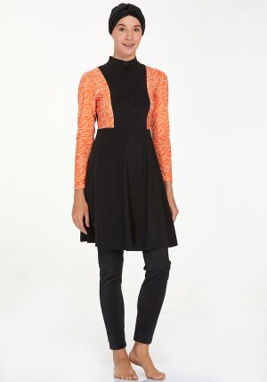 BURKINI-kupaći kostim crni ADASEA * 4426
