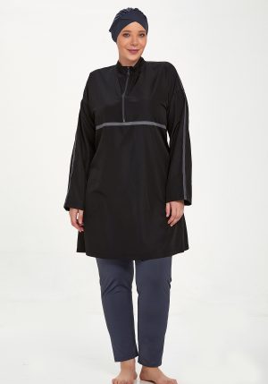 BURKINI-kupaći kostim crni ADASEA * 1427